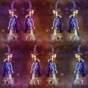 MERLIN WIZARD HALLOWEEN rainbow purple orange PSMGE