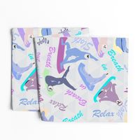 Sloths Yoga Routine pastels