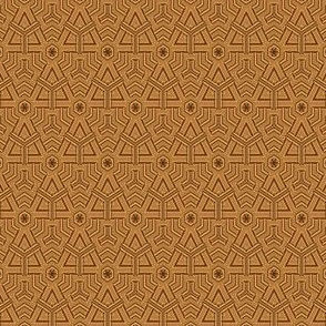 Tan Mexican Style Geometric © Gingezel™ 2012