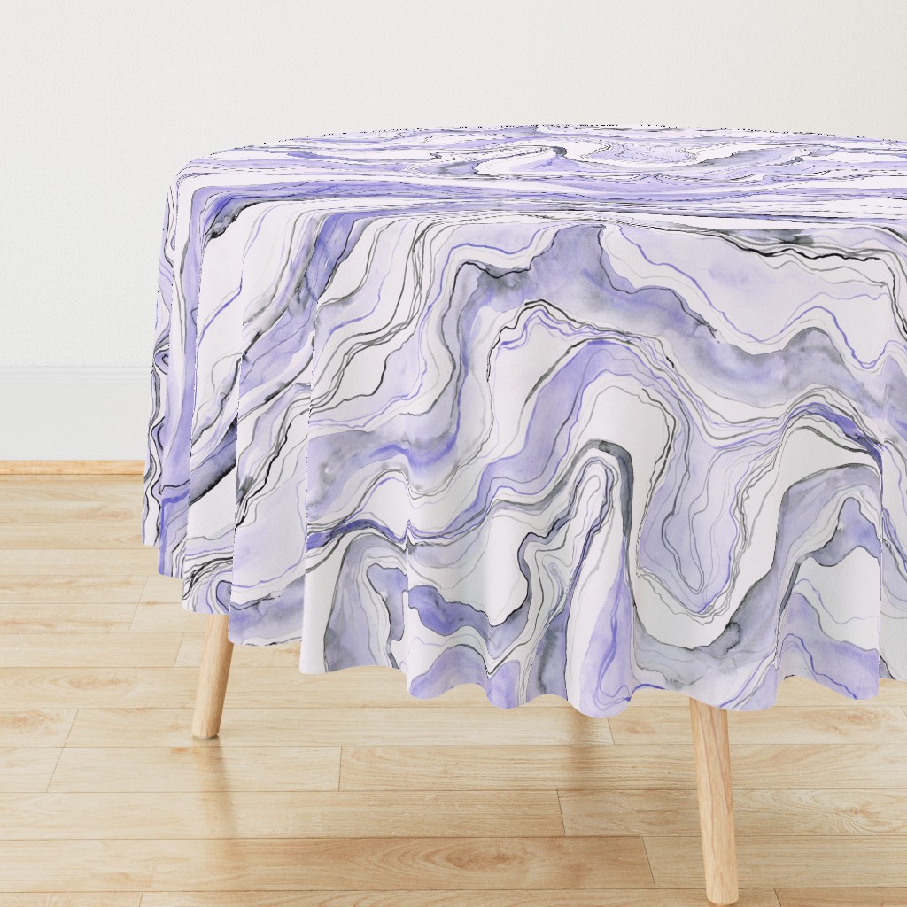 Purple marble, waterolor marbled stone texture