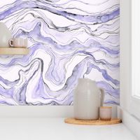 Purple marble, waterolor marbled stone texture