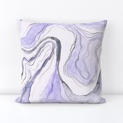 Purple marble, waterolor marbled stone texture