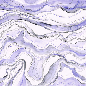 Purple marble, waterolor marbled stone texture