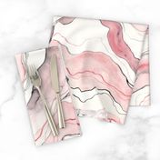 Rose marble, marbled watercolor stone texture