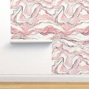 Rose marble, marbled watercolor stone texture