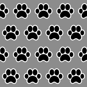 Paws - Black and Gray