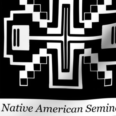 Native American Seminole Black & White