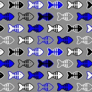Fish - Blue and Black