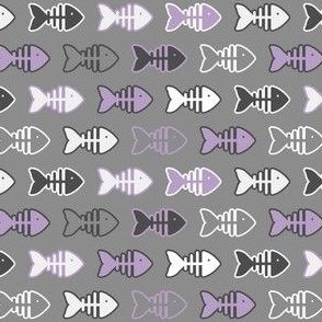 Fish - Lilac and Gray