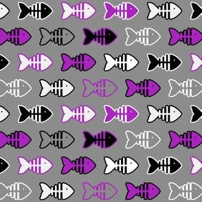 Fish - Purple and Black