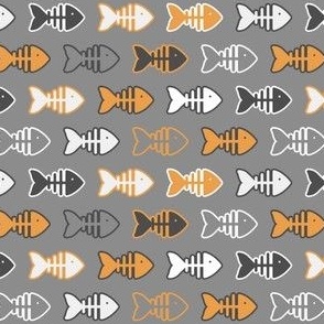 Fish - Orange and Gray