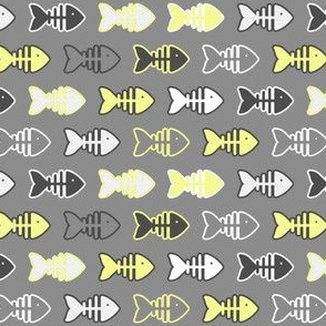 Fish - Yellow and Gray