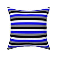 Stripes - Black and Blue