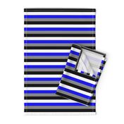 Stripes - Black and Blue