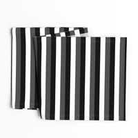 Stripes - Black White Gray