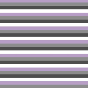 Stripes - Lilac and Gray