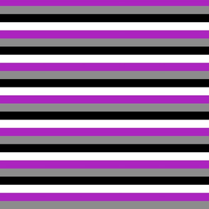Stripes - Purple and Black