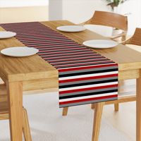 Stripes - Red and Black