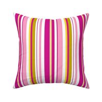 18-03h Hot Pink Chartreuse Large Stripe _ Miss Chiff Designs 