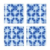 Shibori Itajime I blue cobalt