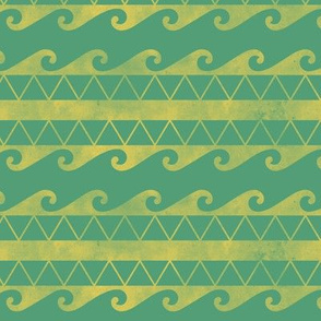 Tribal Stripes - turquoise