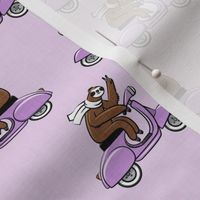 Scooter Sloth - Purple