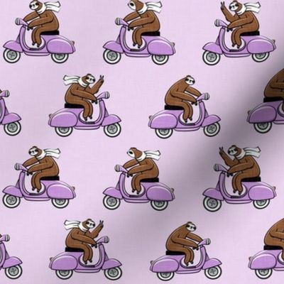 Scooter Sloth - Purple