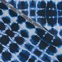 Blue shibori