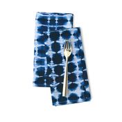 Blue shibori