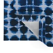 Blue shibori