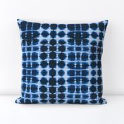 Blue shibori