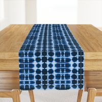 Blue shibori