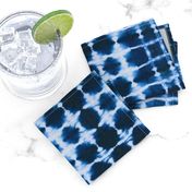 Blue shibori