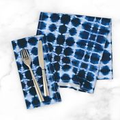 Blue shibori