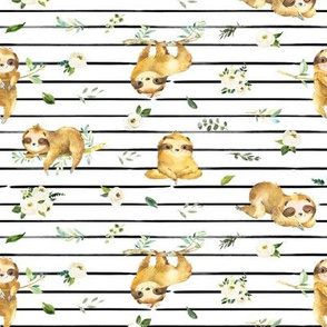 8" Zen Sloths