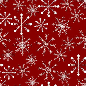 Hand drawn vintage Christmas magical pattern design