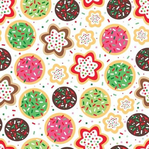 christmas cookies w sprinkles