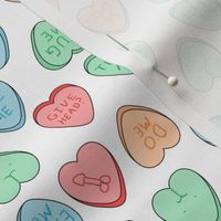 NSFW candy hearts white