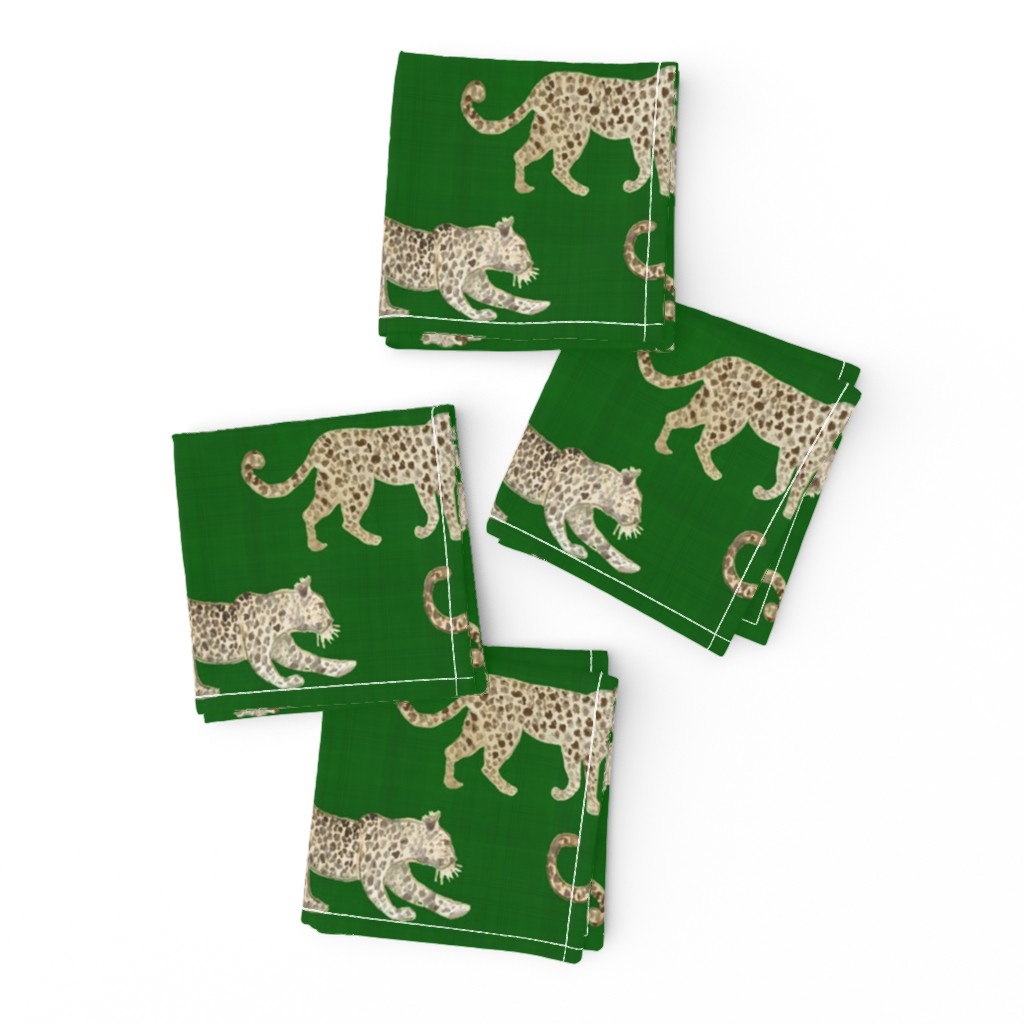 Leopard Parade green