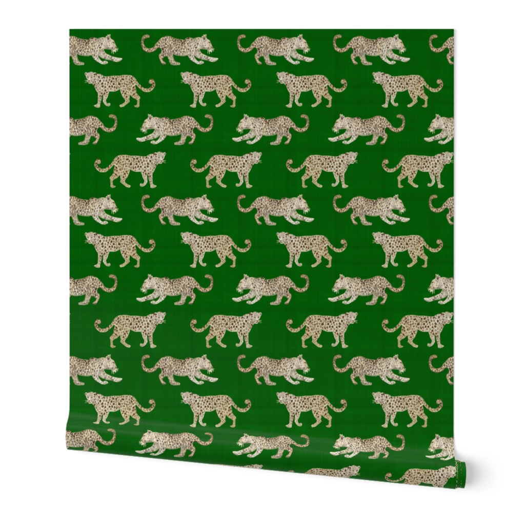 Leopard Parade green