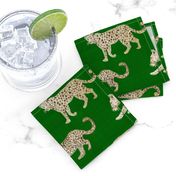 Leopard Parade green