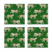 Leopard Parade green