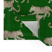 Leopard Parade green