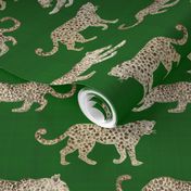 Leopard Parade green