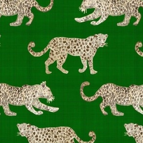 Leopard Parade green