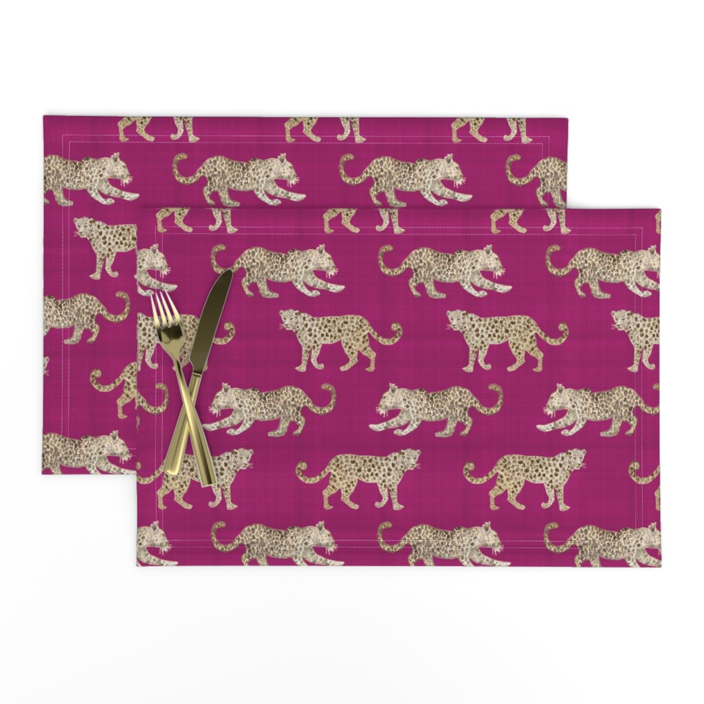 Leopard Parade Magenta