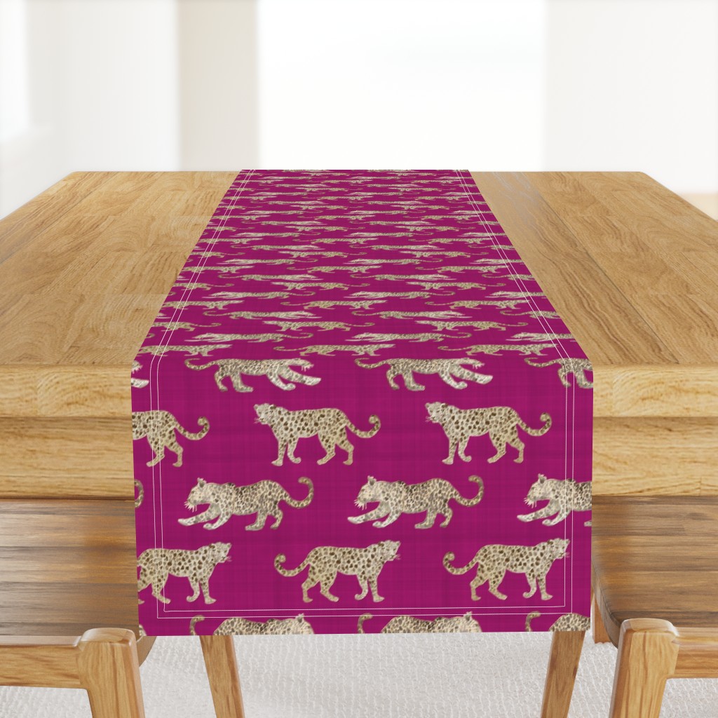 Leopard Parade Magenta