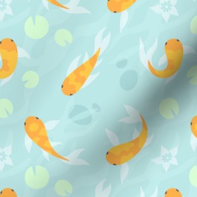 Koi Pond Yellow