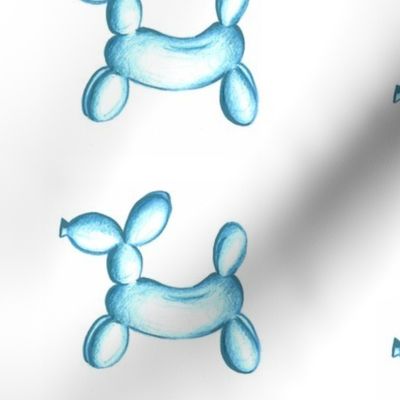 Blue Balloon Dogs