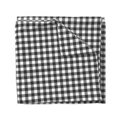 buffalo plaid (soft black) farm life wholecloth coordinate - light sage green tan C18BS